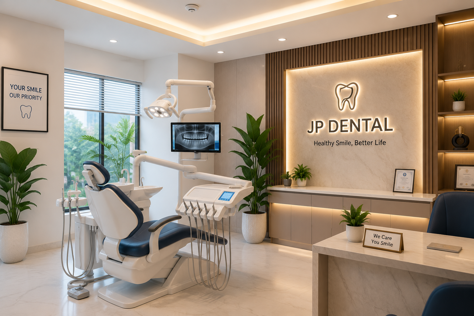 Inside JP Dental and Orthodontic Care, Perambur
